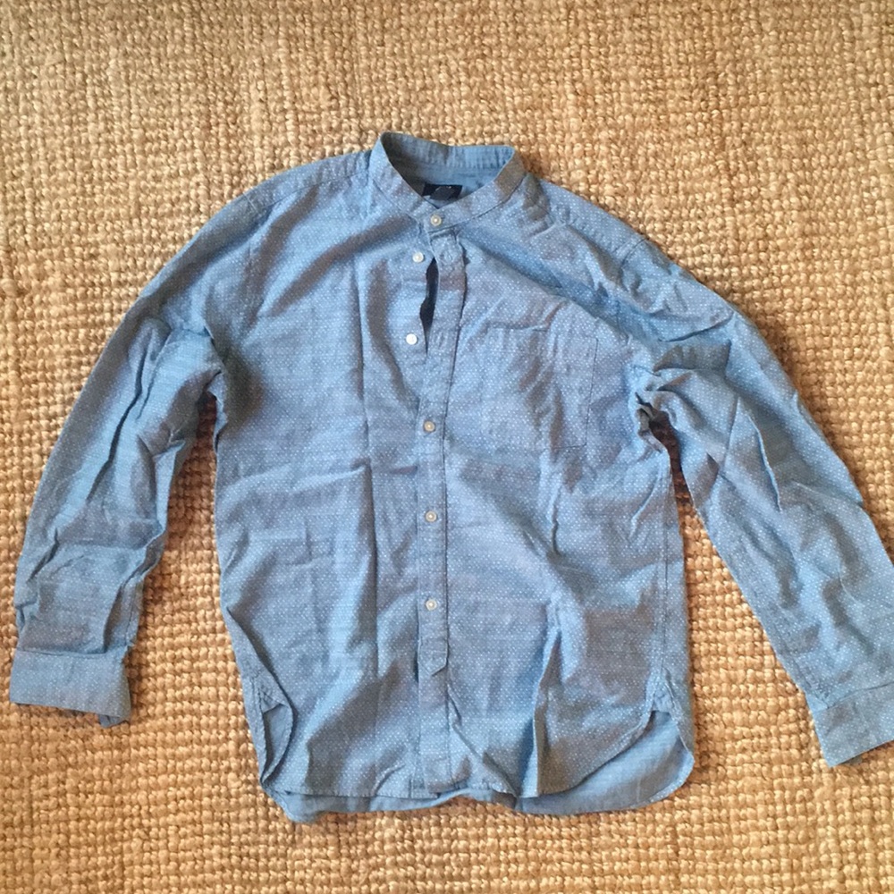 H&M Banded Color, Long sleeve button up